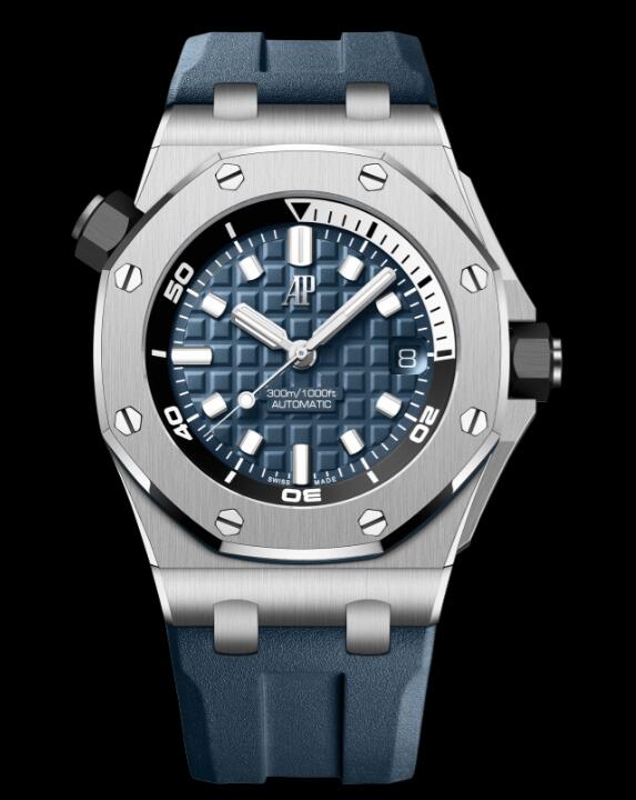 Replica AP Watch Audemars Piguet Royal Oak Offshore Diver Stainless Steel Blue 15720ST.OO.A027CA.01